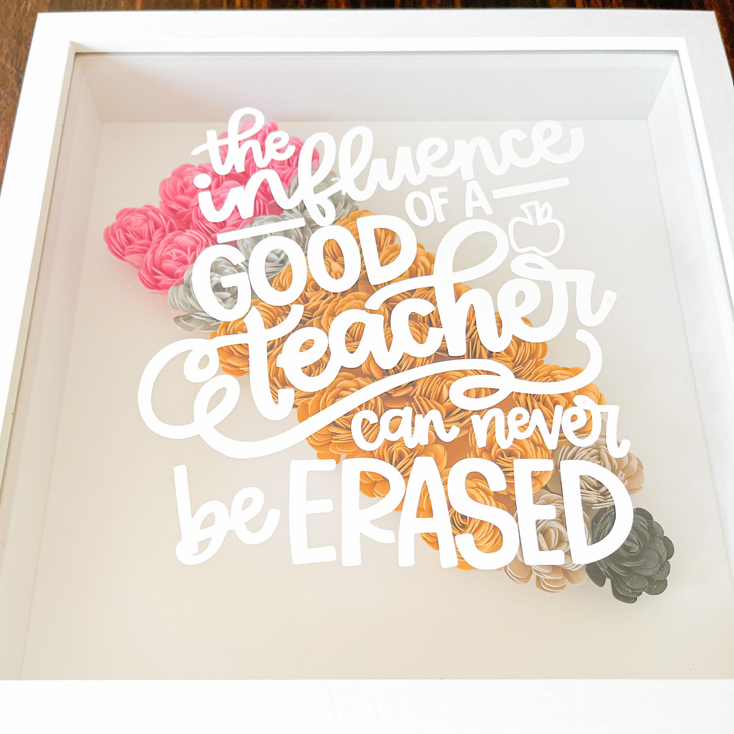 Pencil Shadow Box - 3D Rolled flower shadow box - SVG download - Digital Download - CelebrationWarehouse