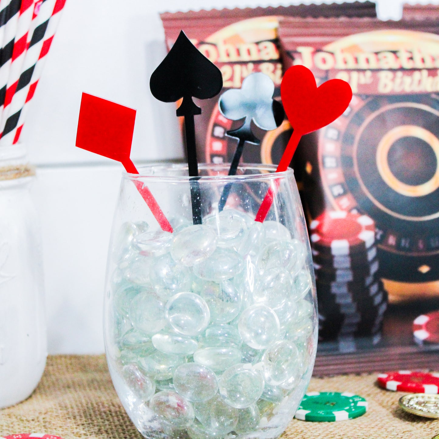 Vegas Stir Sticks SVG file - SVG download - Digital Download - CelebrationWarehouse