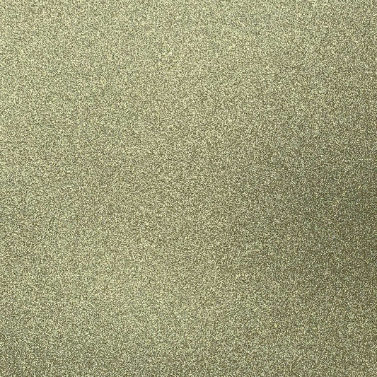 A close-up image of a gold glitter cardstock paper with a shimmering finish.