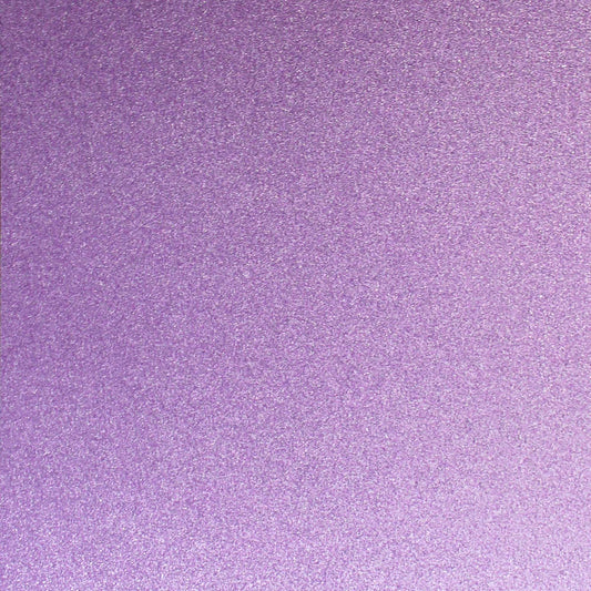 A close-up image of a lavender purple glitter cardstock paper.