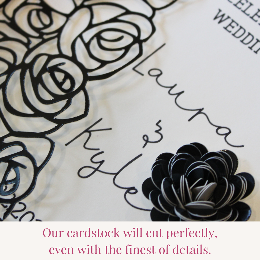 Black Mirror Cardstock - 10 pack