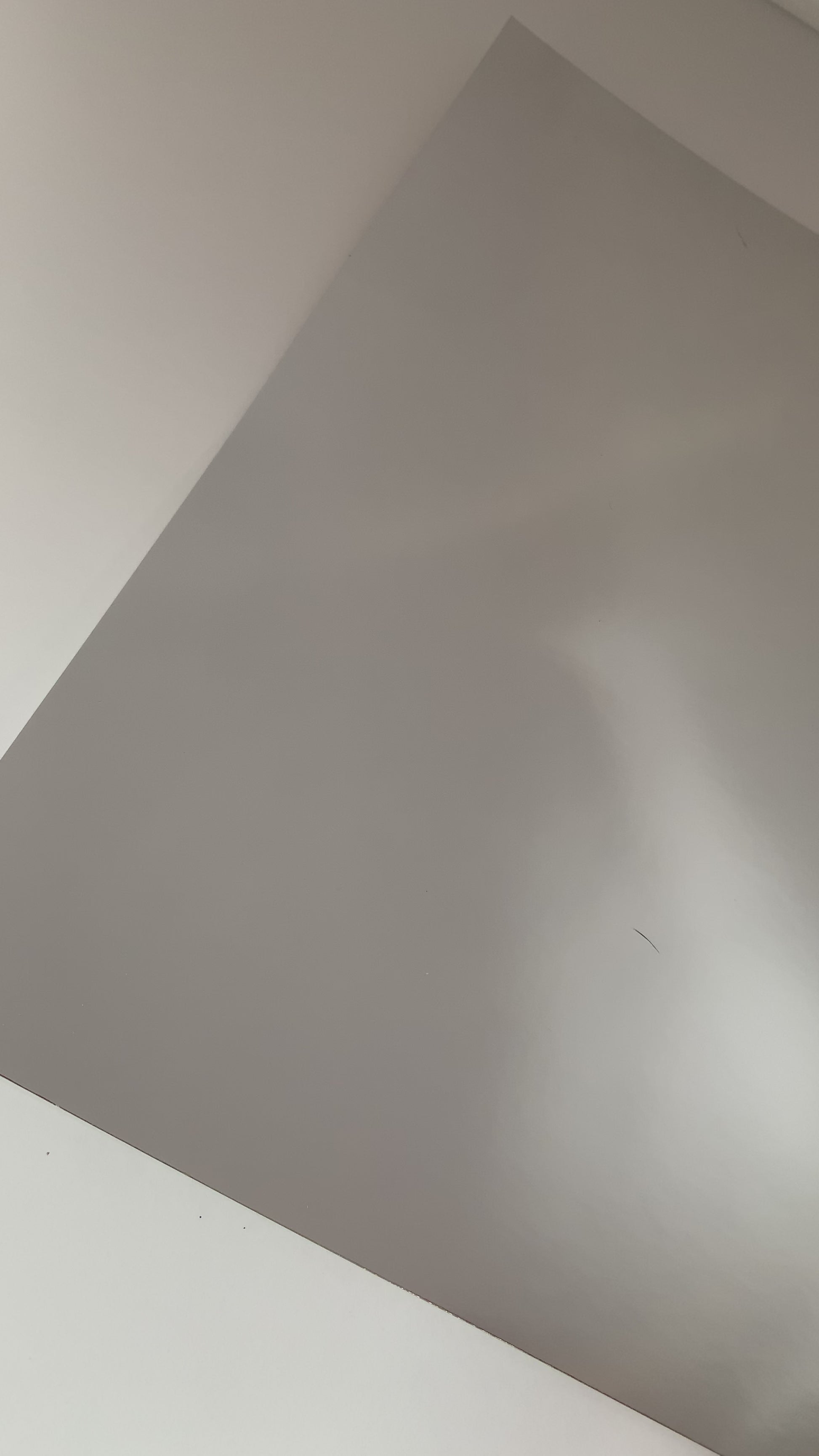 mirror silver cardstock