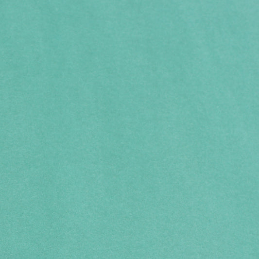 A single sheet of seafoam green cardstock paper with a smooth finish.