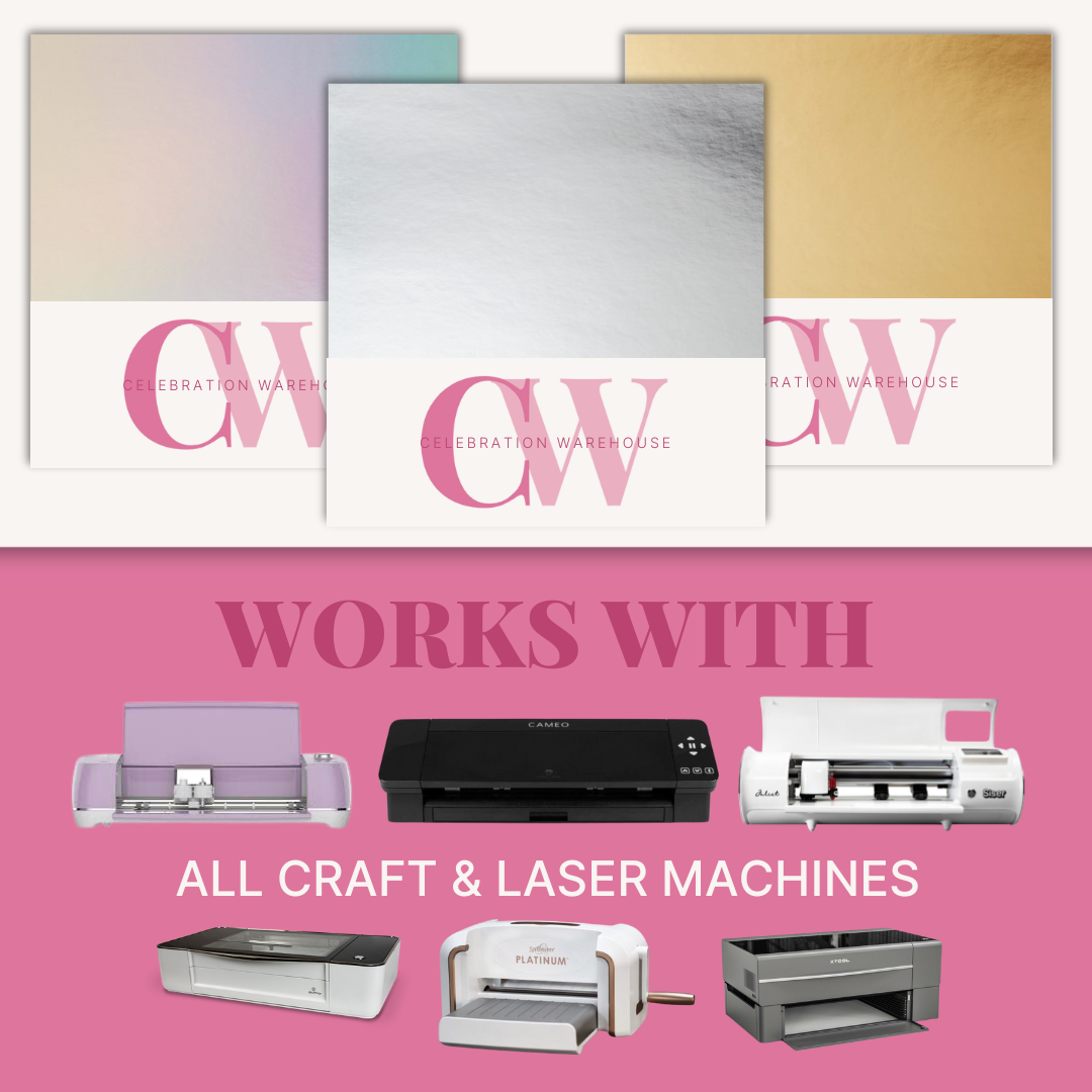 Holographic Cardstock - 12"x12" - 10 pack - CelebrationWarehouse