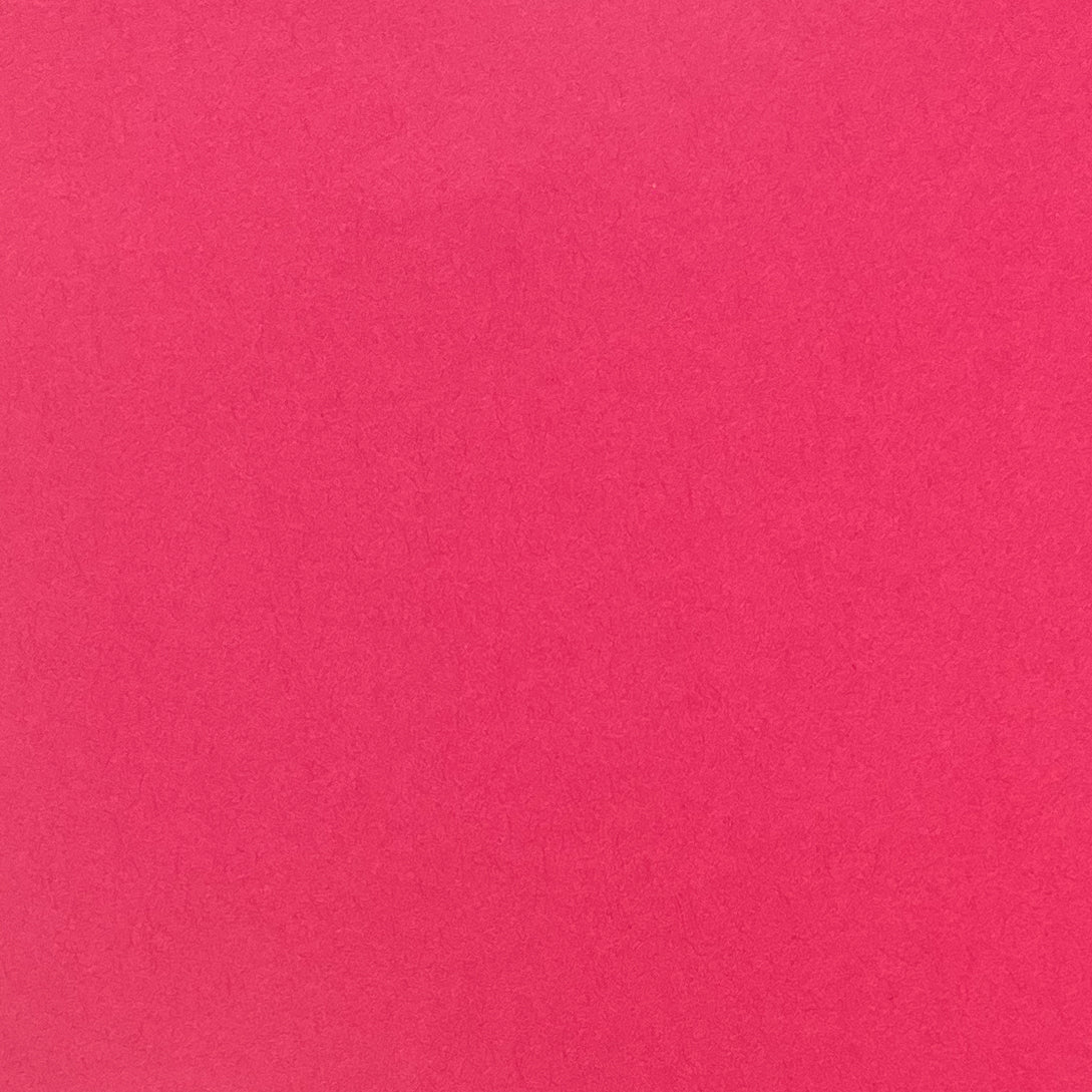 A single sheet of Hibiscus Red Cardstock paper, displaying a solid red color with a smooth finish.