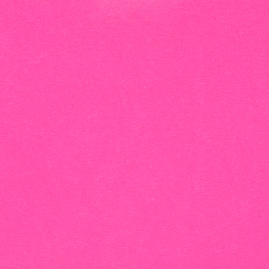 A single sheet of neon pink cardstock paper with a smooth finish.