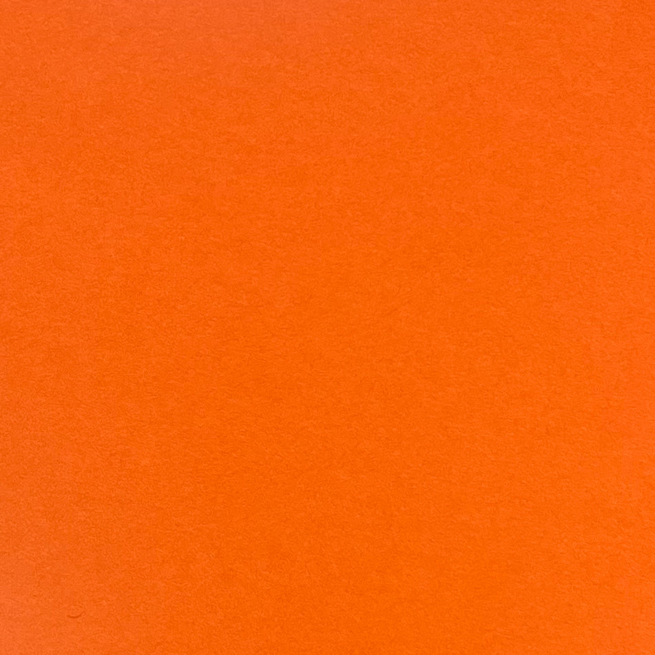 A single sheet of orange cardstock paper with a smooth finish.