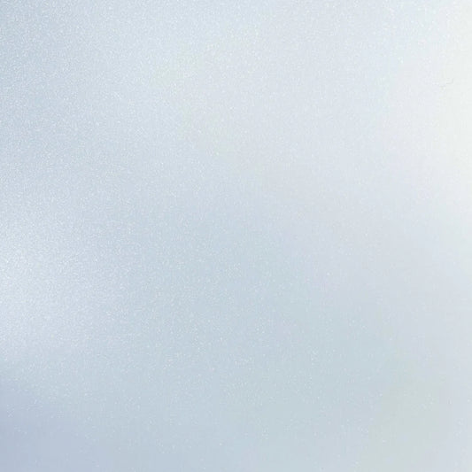 Zero-shed glitter cardstock color swatch in white glitter cardstock — durable, acid-free cardstock for die-cutting, scrapbooking, and crafts.