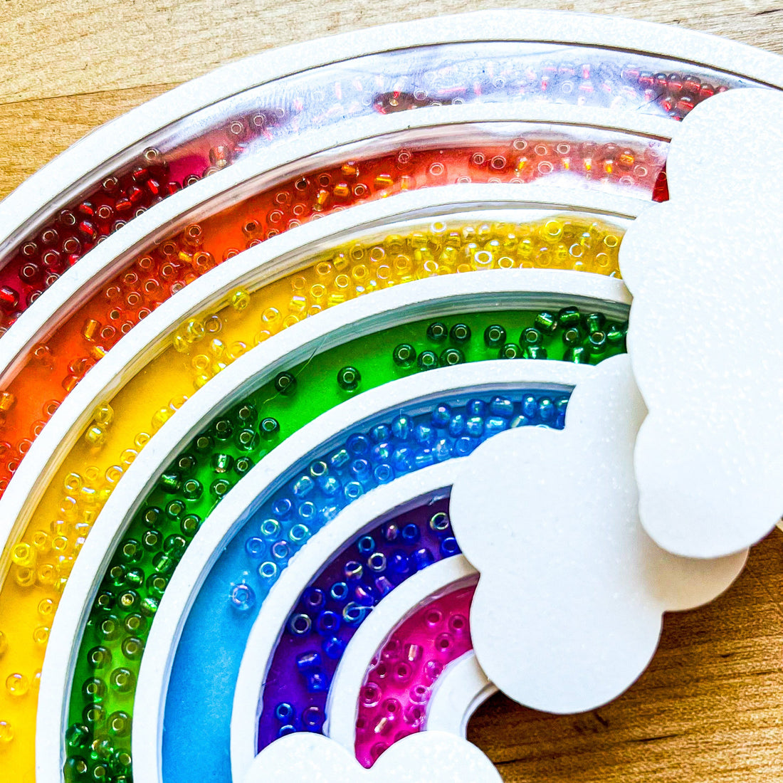 Rainbow Shaker Cake Topper