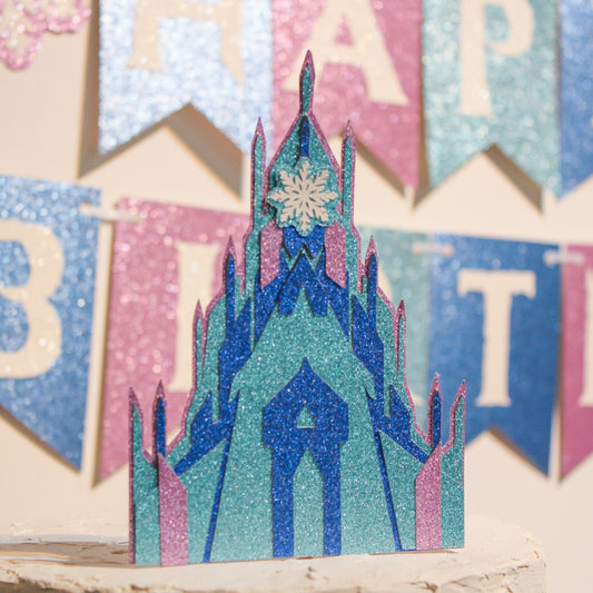 Frozen Castle Cake Topper