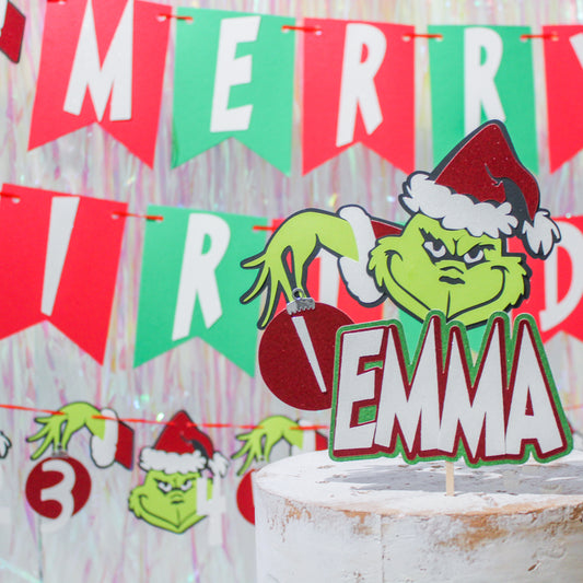 grinch cardstock 