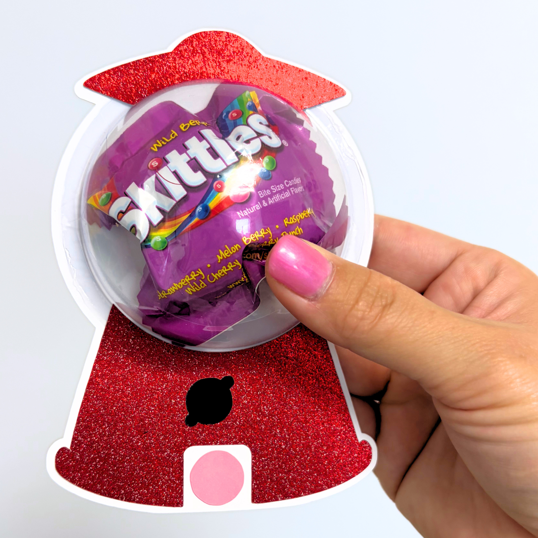 The Best Valentine Bubblegum Cardstock Project