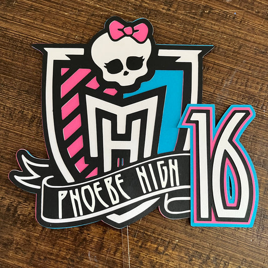 Monster High Cake Topper