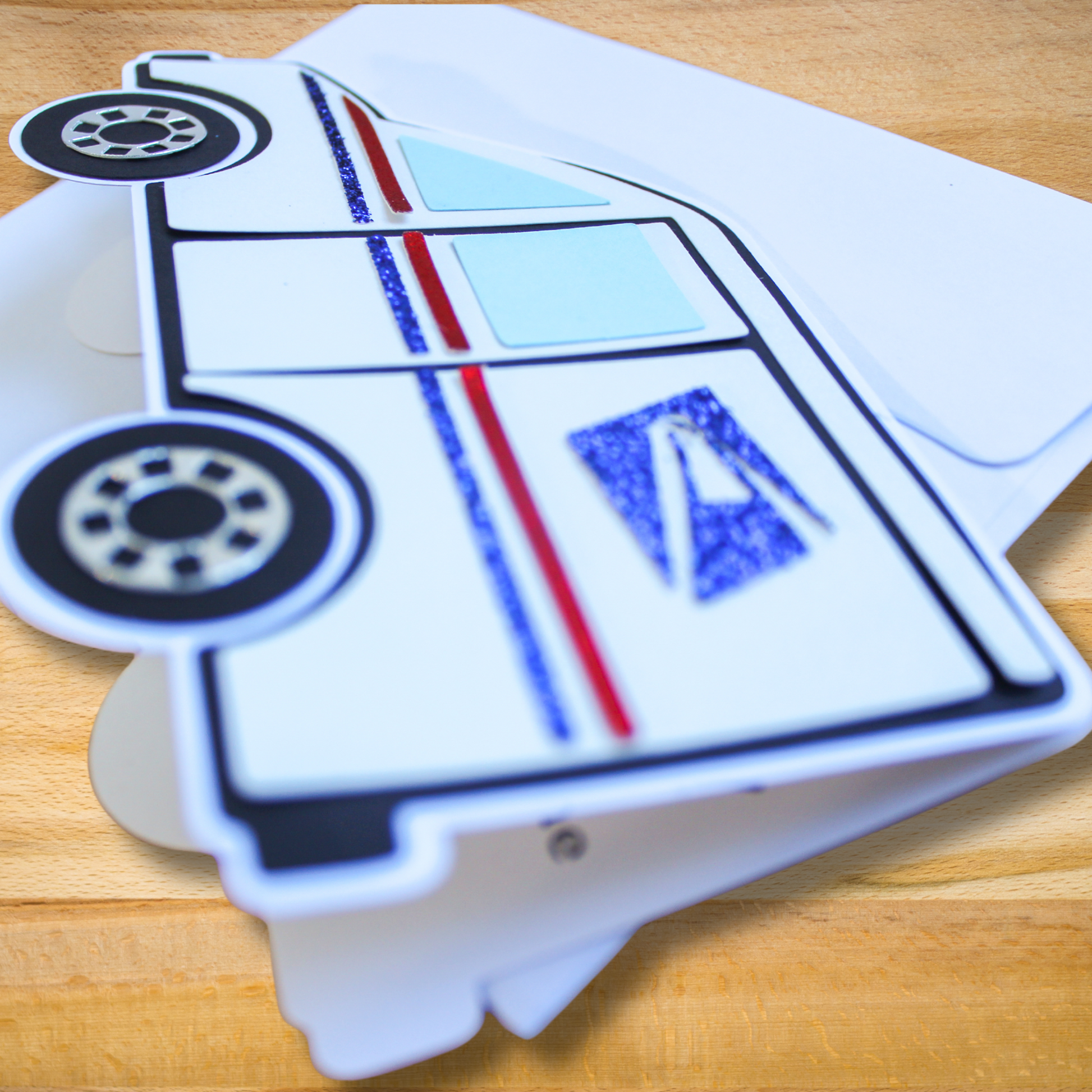 USPS Mail Truck Card - SVG download - Digital Download - CelebrationWarehouse