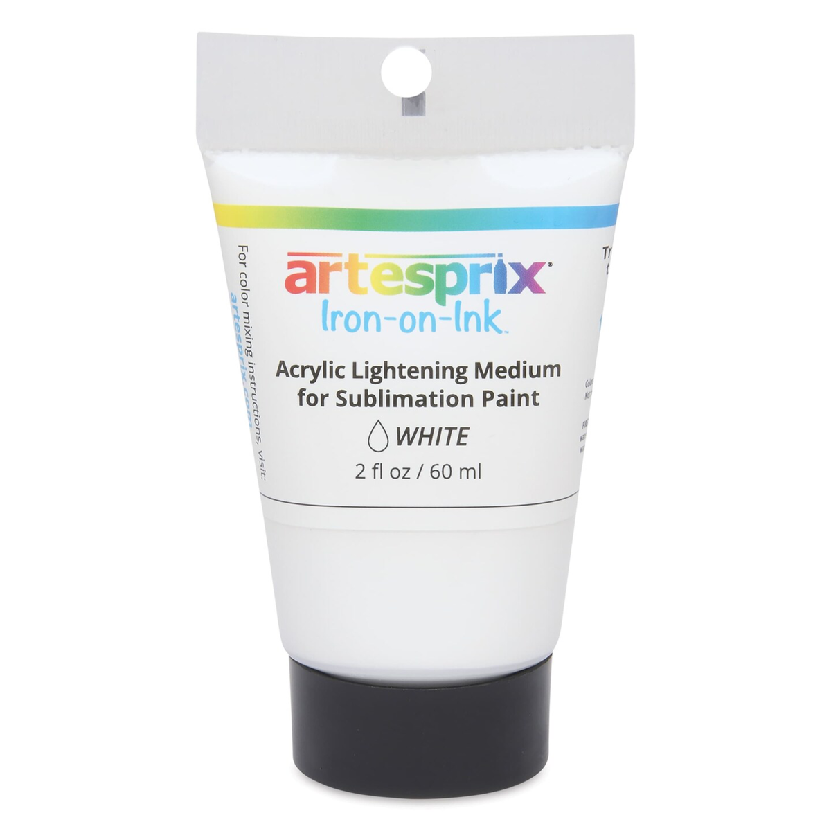 Artesprix sublimation acrylic lightening medium, 2 oz white tube