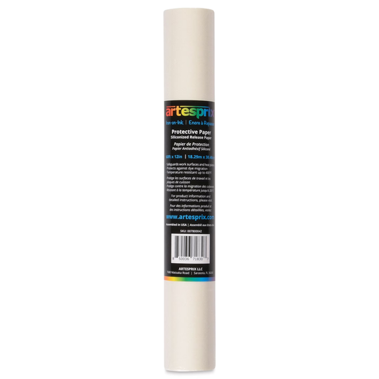 Artesprix sublimation protective paper roll, 12 inches by 15 feet