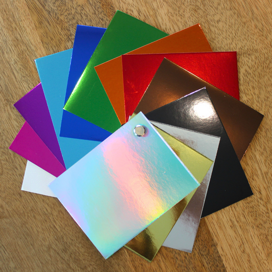 Speciality Cardstock Swatch Book - 3x4" swatches of all colors available