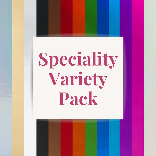 Speciality Cardstock Variety Pack - 12"x12" - 13 Sheets of Cardstock