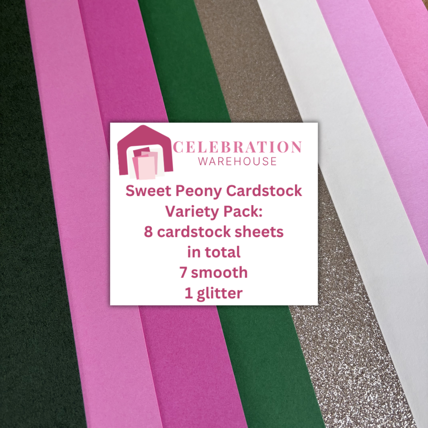 Sweet Peony Cardstock Variety Pack