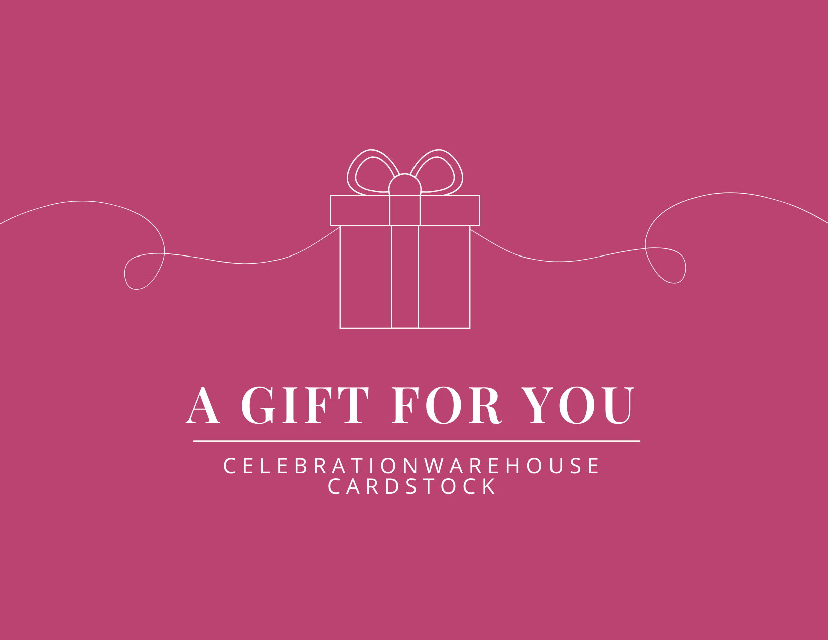 Celebration Warehouse Gift Card - CelebrationWarehouse