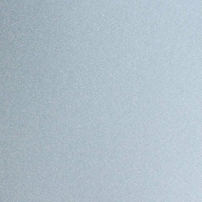 Icy blue glitter cardstock close-up with shimmering sparkle finish