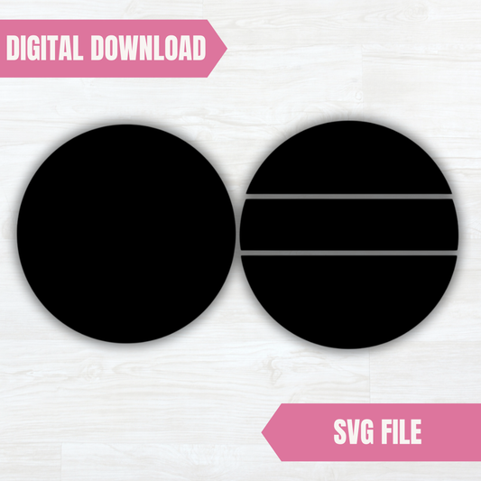 Interchangeable Sign SVG File | Digital Download