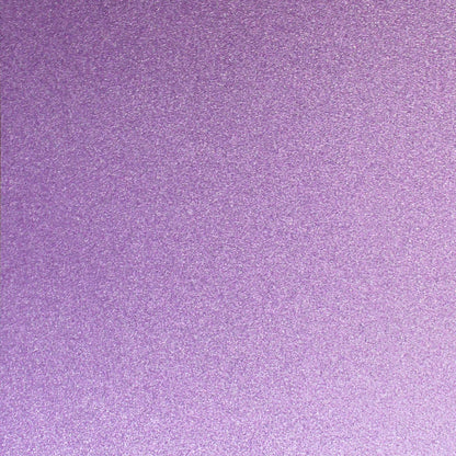 A close-up image of a lavender purple glitter cardstock paper.