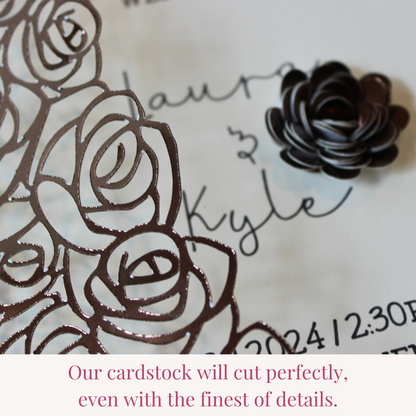 Brown Mirror Cardstock - 10 pack