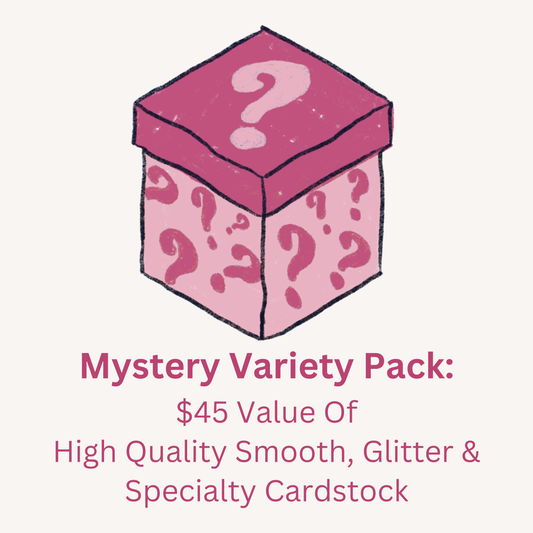 Mystery Cardstock Pack – $45 value