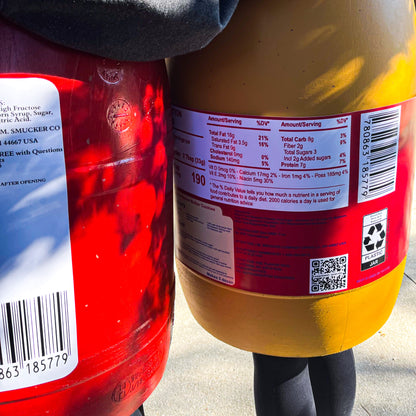 PB & J Halloween Costume Digital Downloads - PDF & PNG File Provided