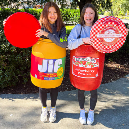 PB & J Halloween Costume Digital Downloads - PDF & PNG File Provided