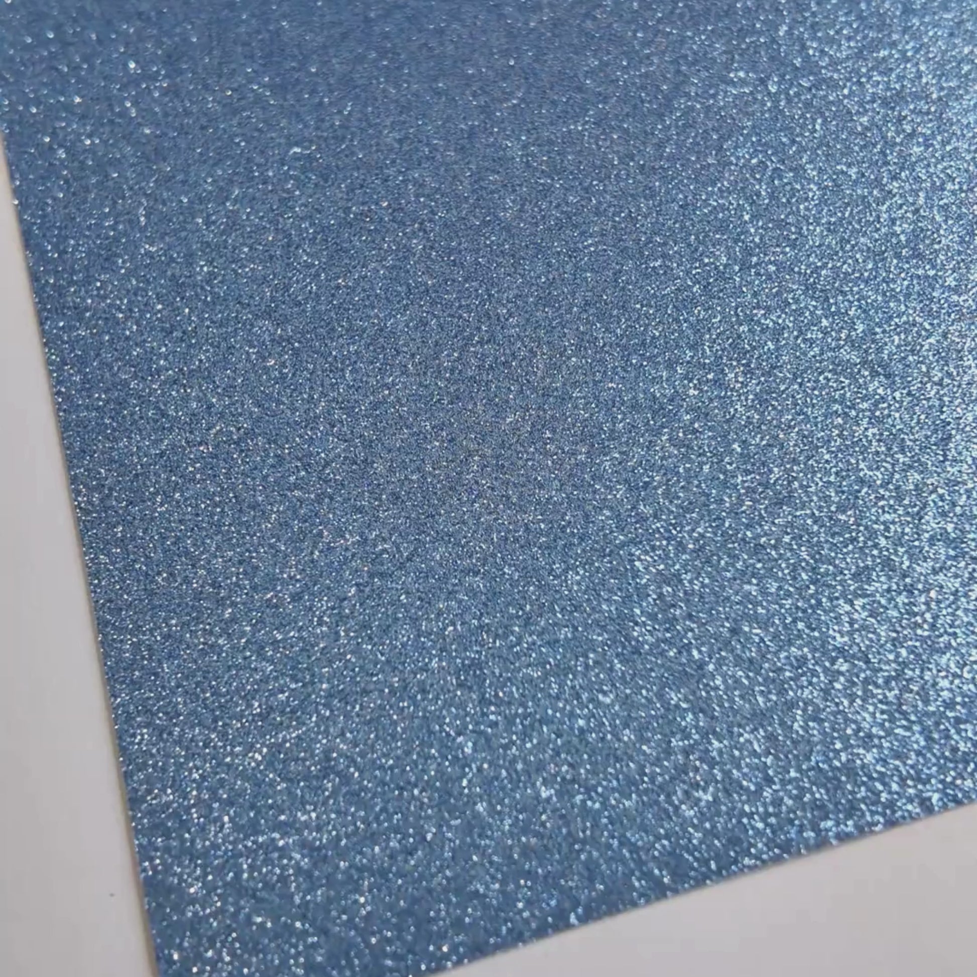 cinderella blue glitter cardstock, shedfree color swatched  — durable, acid-free cardstock for die-cutting, scrapbooking, and crafts