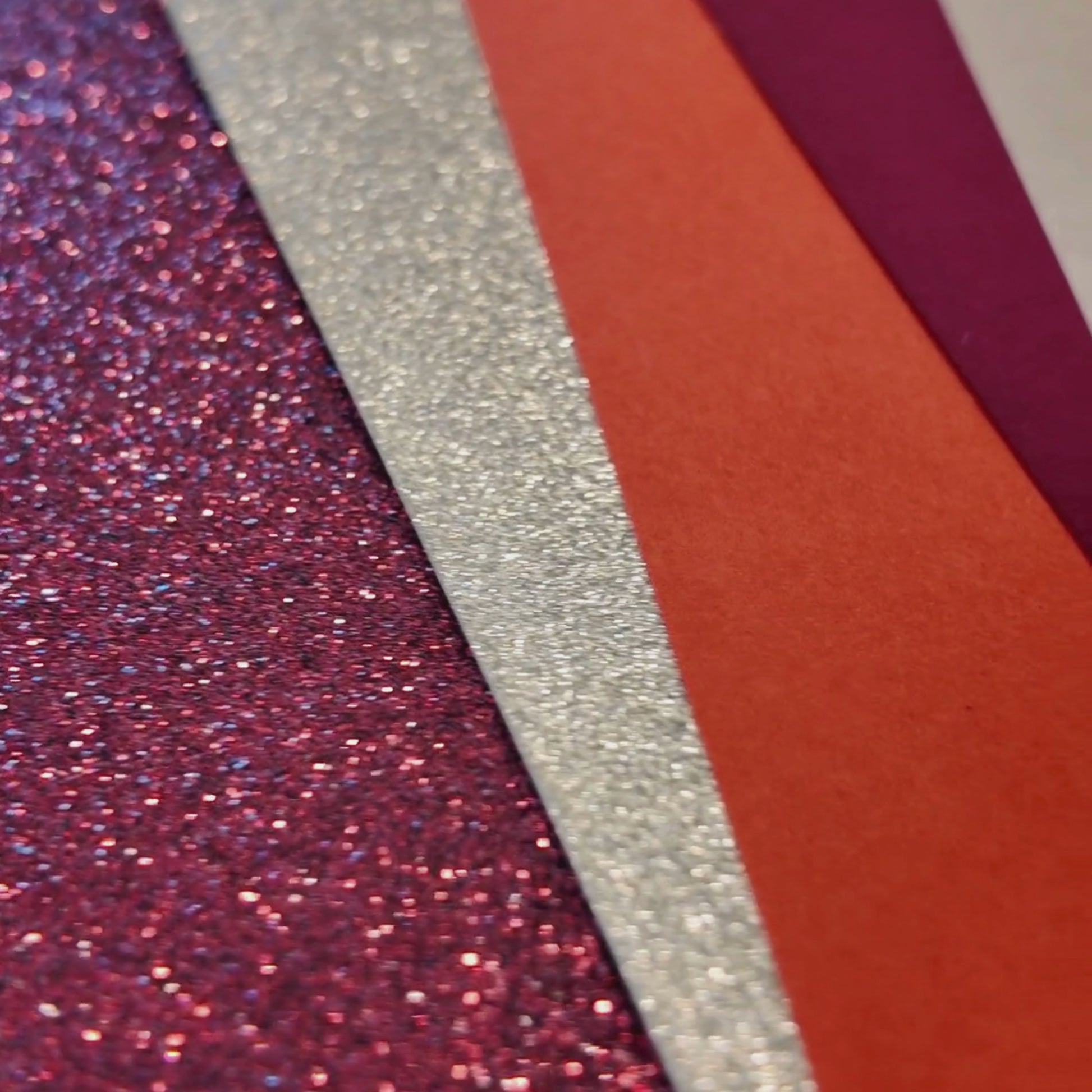 Fall cardstock variety pack video showing all 9 autumn sheets