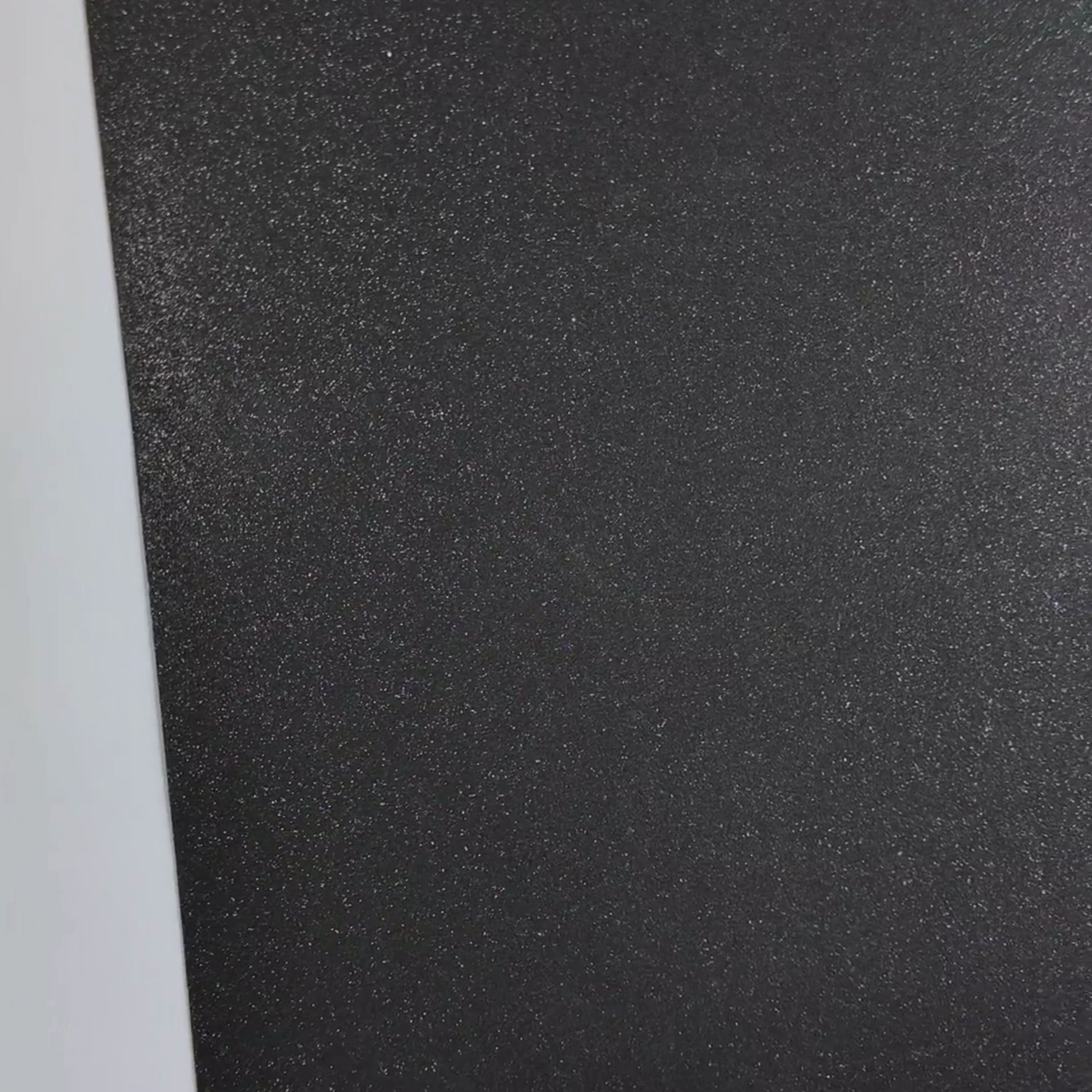 Black glitter cardstock, shedfree color swatched  — durable, acid-free cardstock for die-cutting, scrapbooking, and crafts