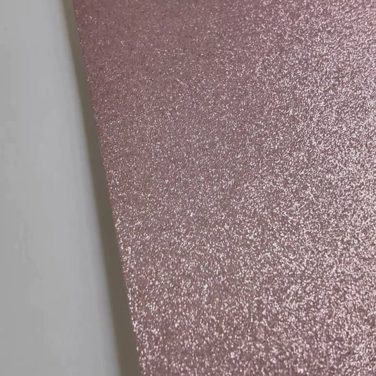 light pink  glitter cardstock, shedfree color swatched  — durable, acid-free cardstock for die-cutting, scrapbooking, and crafts
