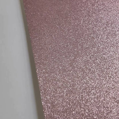 light pink  glitter cardstock, shedfree color swatched  — durable, acid-free cardstock for die-cutting, scrapbooking, and crafts
