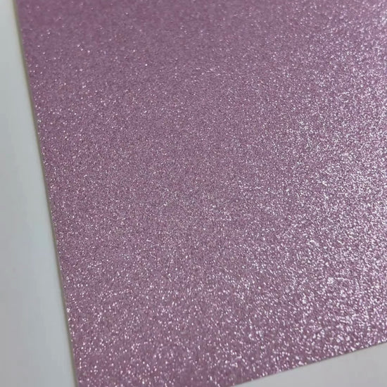 lavender purple glitter cardstock, shedfree color swatched  — durable, acid-free cardstock for die-cutting, scrapbooking, and crafts