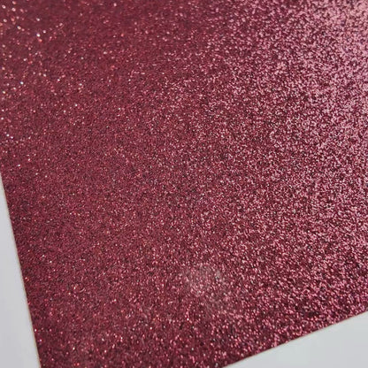 dark red wine glitter cardstock, shedfree color swatched  — durable, acid-free cardstock for die-cutting, scrapbooking, and crafts