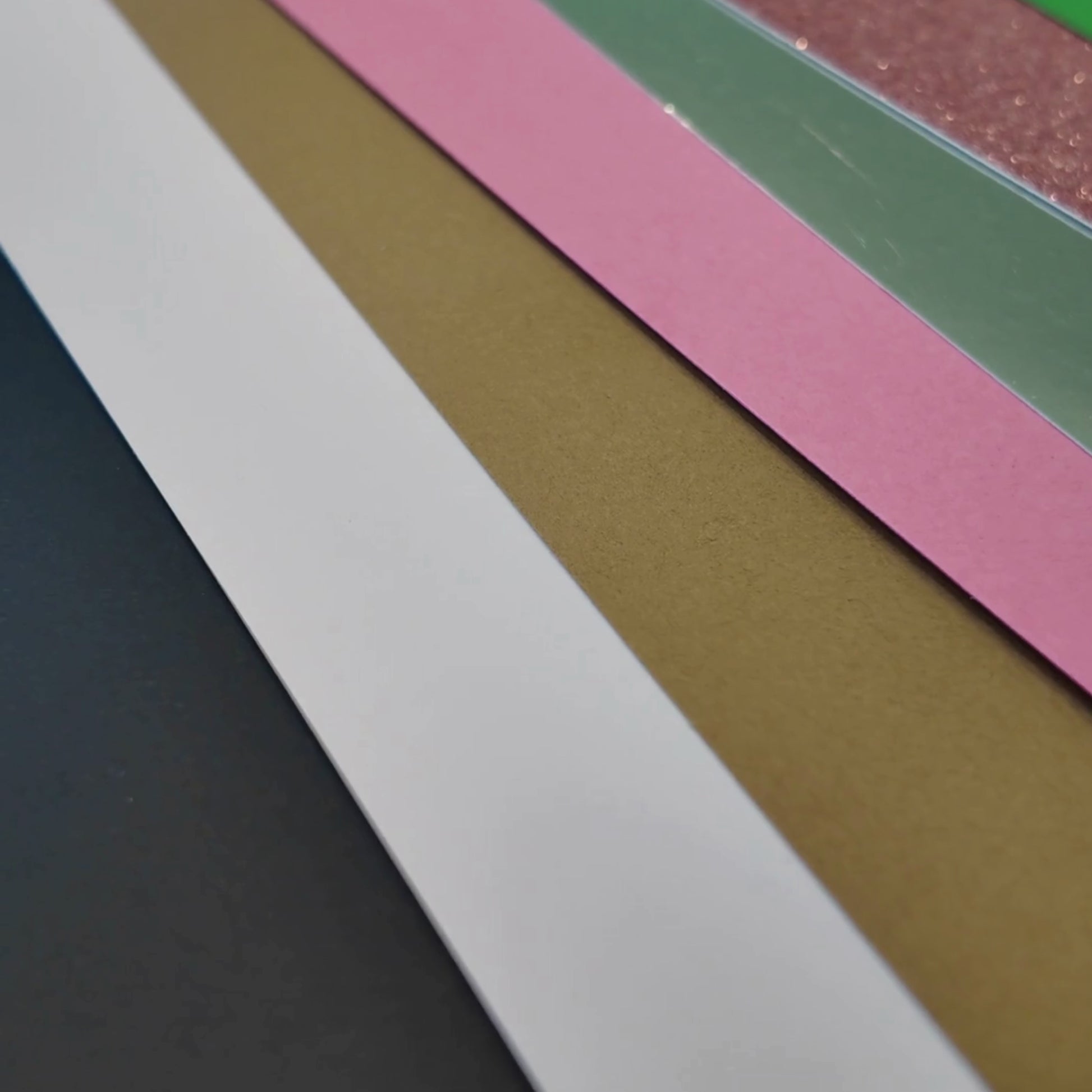 Back to school cardstock variety pack video showing all 12 sheets