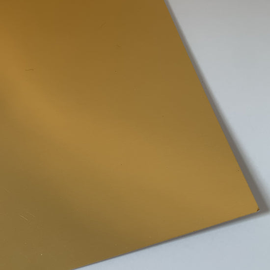 mirror gold cardstock