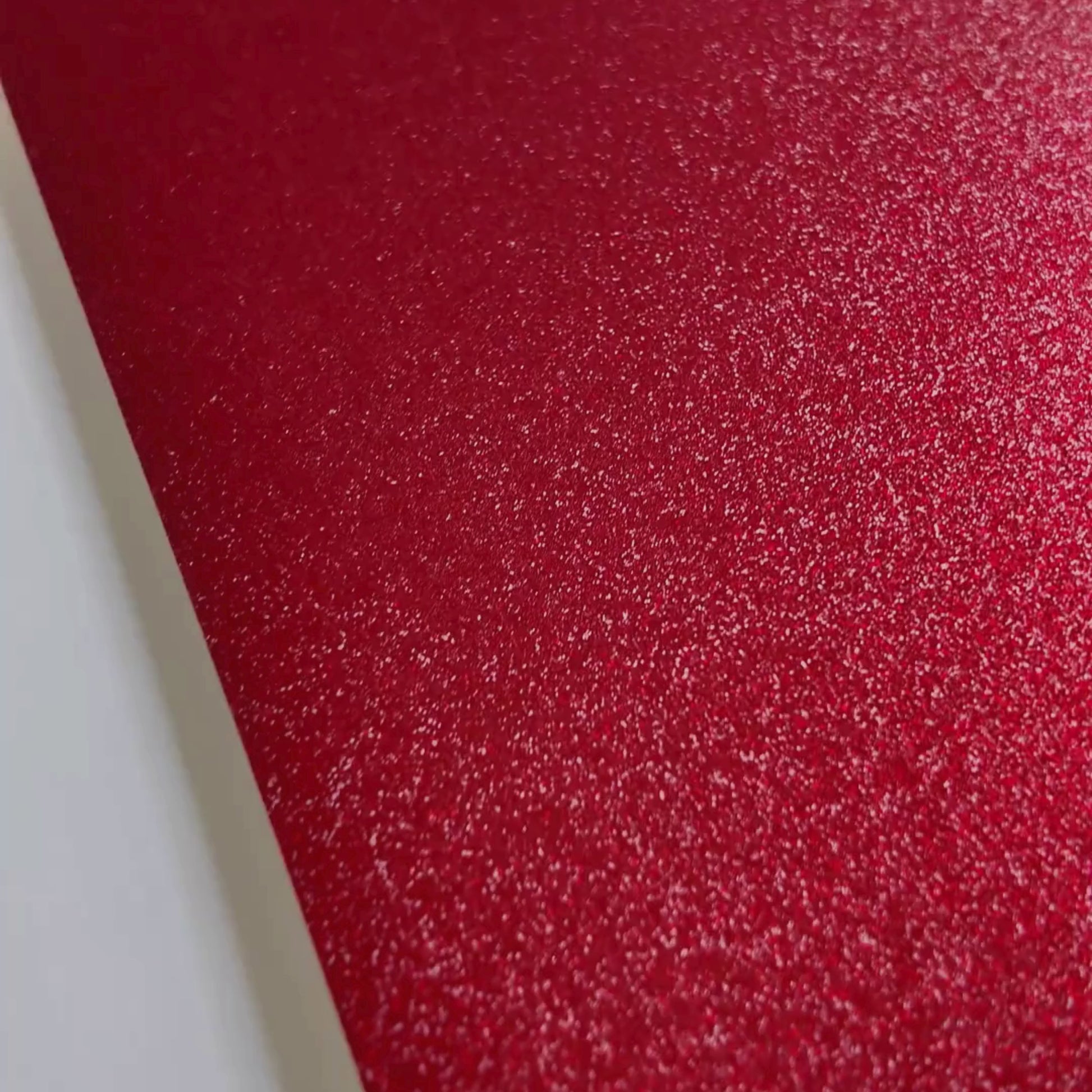 lipstick red glitter cardstock, shedfree color swatched  — durable, acid-free cardstock for die-cutting, scrapbooking, and crafts