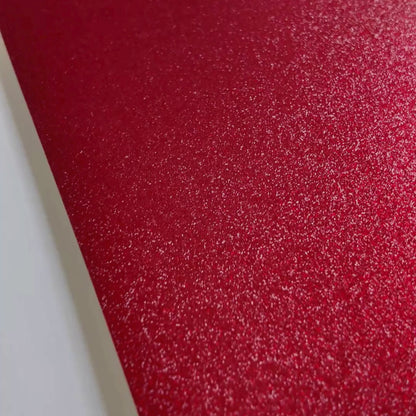 lipstick red glitter cardstock, shedfree color swatched  — durable, acid-free cardstock for die-cutting, scrapbooking, and crafts