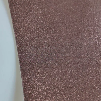 brown glitter cardstock, shedfree color swatched  — durable, acid-free cardstock for die-cutting, scrapbooking, and crafts