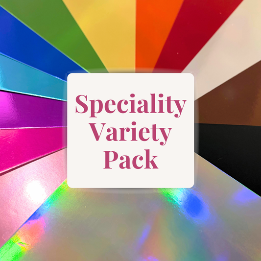 Speciality Cardstock Variety Pack - 12"x12" - 13 Sheets of Cardstock
