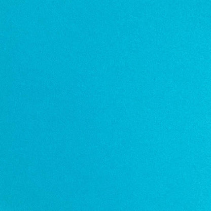 A single sheet of teal blue cardstock paper with a smooth finish.