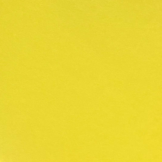 A single sheet of lemon yellow cardstock paper with a smooth finish.