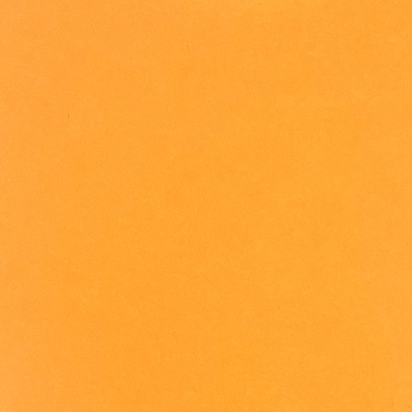 A single sheet of neon orange cardstock paper with a smooth finish.