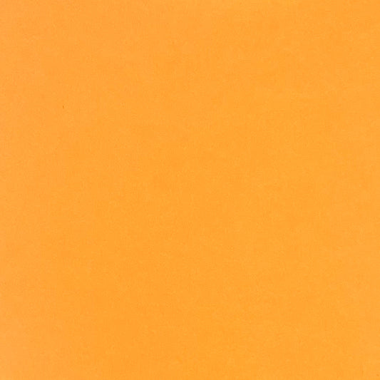 A single sheet of neon orange cardstock paper with a smooth finish.