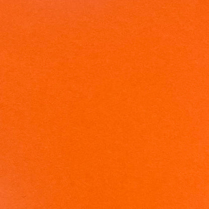 A single sheet of orange cardstock paper with a smooth finish.