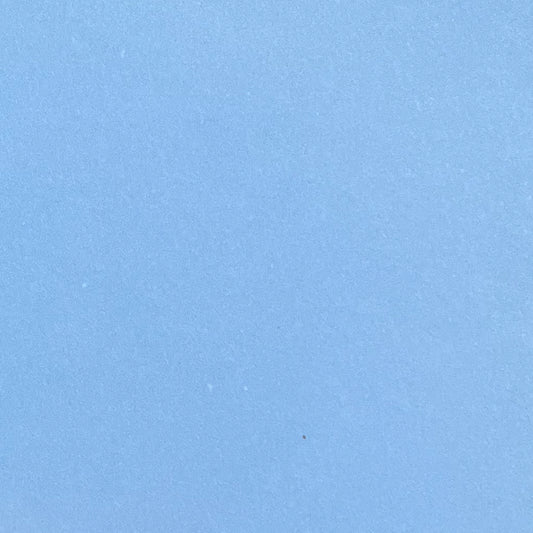 A single sheet of periwinkle blue cardstock paper with a smooth finish.
